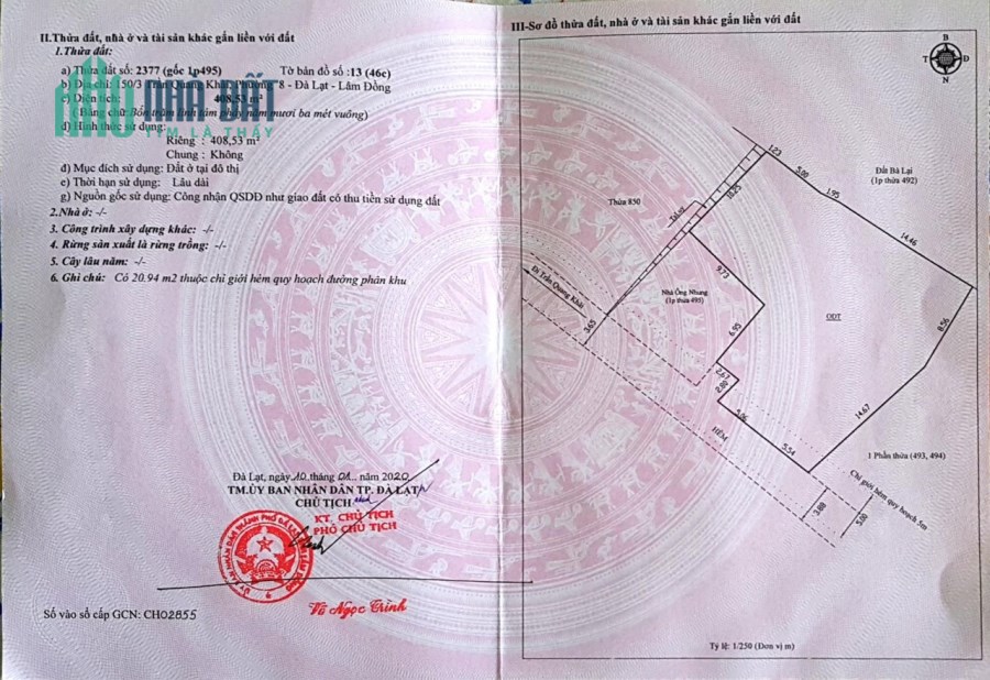 Sở Hữu Ngay Lô Đất Đẹp Tại Phường 8, TP Đà Lạt, Lâm Đồng