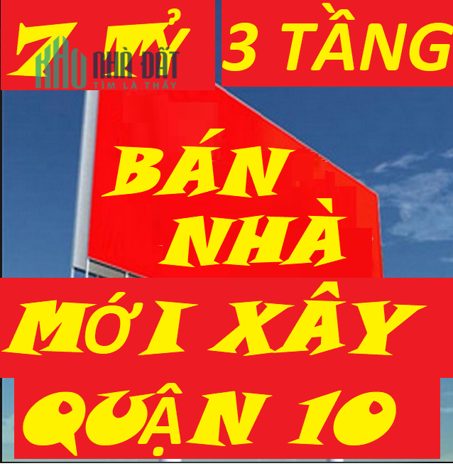 🔥MUA BÁN NHÀ ĐẤT, QUẬN 10, 3 TẦNG , 4X11, XÂY MỚI KENG VÀO Ở TRONG NGÀY