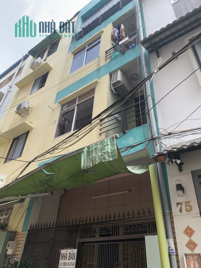 Bán nhà HXH đường Cao Thắng, Quận 10. DT: 6.5x16m, nhà trệt 3 lầu ST giá 17.8 tỷ TL