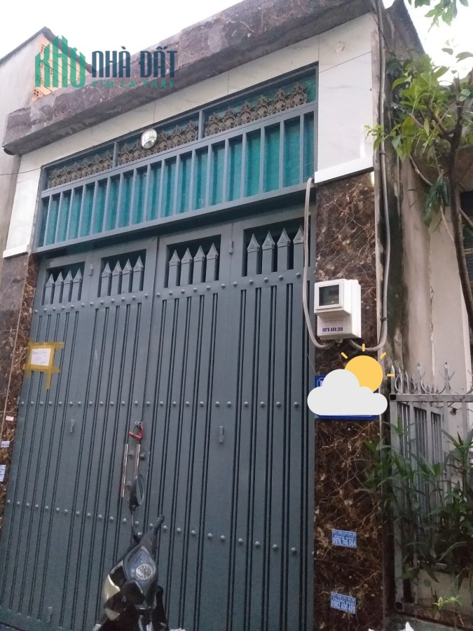 Bán Nhà 2 Tầng Gần HXH Đường Trương Thị Hoa Quận 12 Sổ Nở Hậu Hoàn Công Đủ Chỉ 2 Tỷ 500