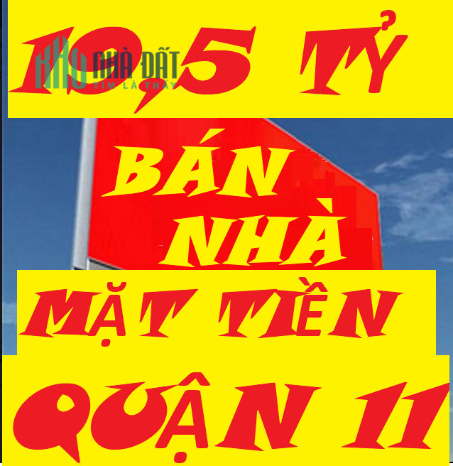 🔥MUA BÁN NHÀ ĐẤT, QUẬN 11, MẶT TIỀN 3 THÁNG 2, 5 TẦNG 50M2