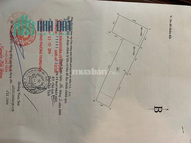 chuyển nhượng tòa nhà 56 Vương thừa vũ 180m2 7 tầng