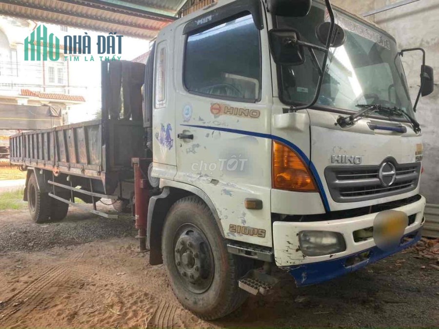 Xe cẩu Hino Fg tải hàng 8 tấn - Xe bao zin giá tốt Phường Vĩnh Phú, Thành phố Thuận An, Bình Dương