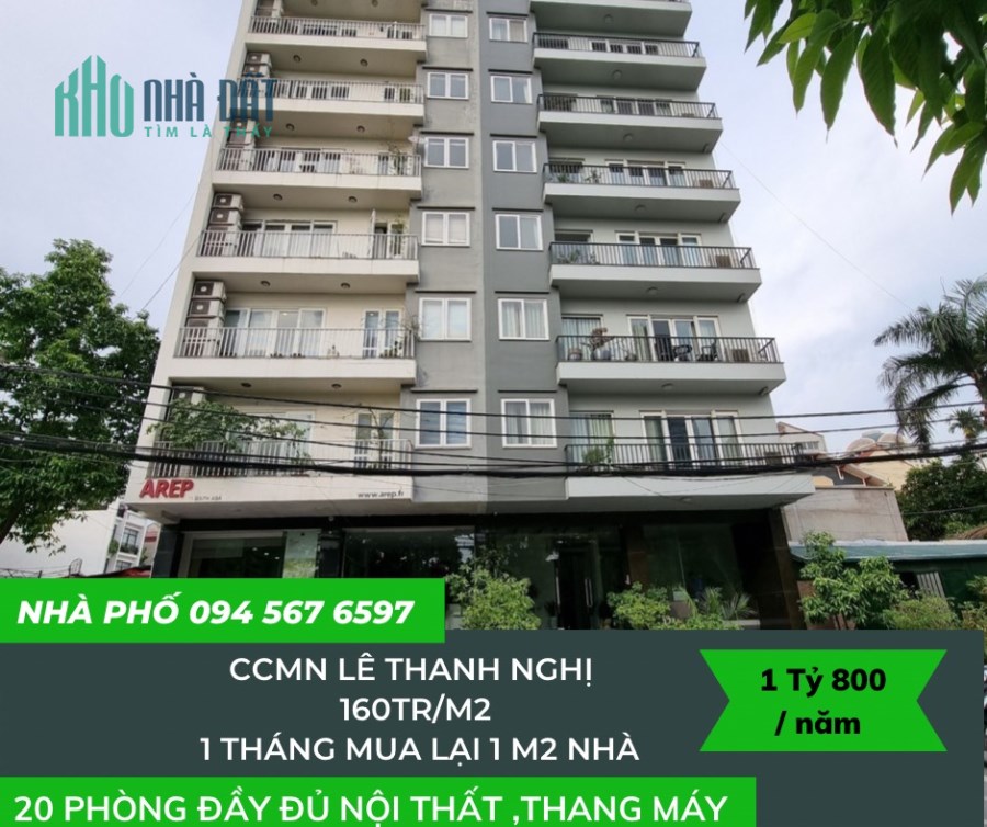 Bán CCMN phố Tạ Quang Bửu, 160m2 vị trí đắc địa, DUY NHẤT CÒN SÓT LẠI, 0945676597