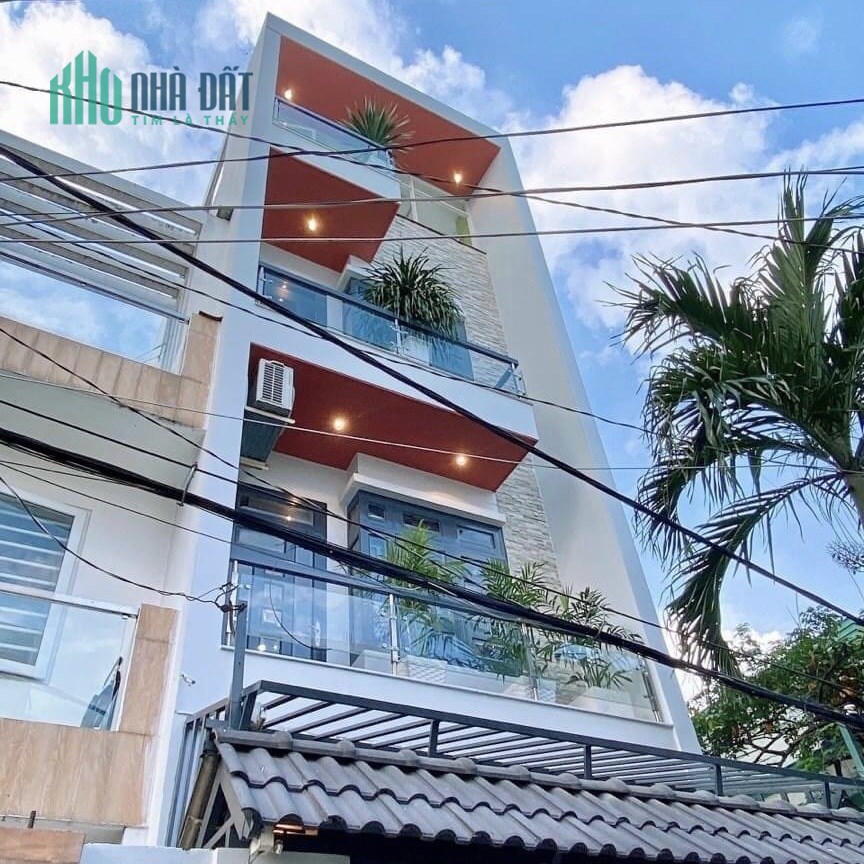 Nhà Nguyễn Tư Giản, Gò Vấp- 62m2- 4 Tầng cực đẹp