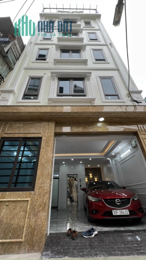 Bán nhà ngõ 358 Bùi Xương Trạch, ô tô đỗ trong nhà 52m2, mặt tiền 6m, thang máy mới xây 5 tầng