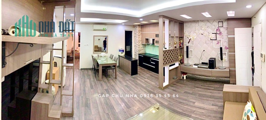 Sang nhượng căn 3 ngủ tòa CT2, Vinaconex 3 Trung Văn, 105m2, ban công ĐÔNG NAM 3 TỶ 2x có TL thiện