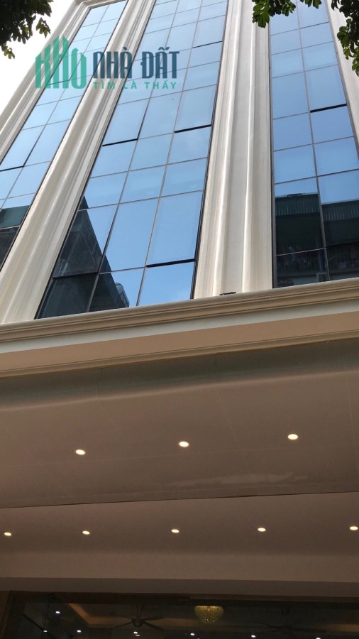 Bán tòa nhà văn phòng Tố Hữu, Hà Đông, 150m2x9T, mt10m, thu 1.2 tỷ/năm