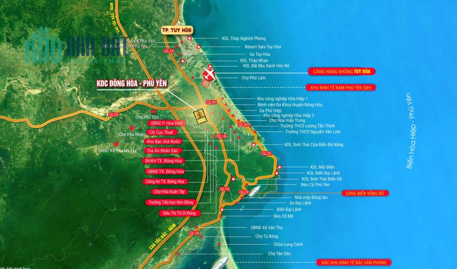 Đất biển Nam Phú Yên kdc Hòa Vinh sổ sẵn, chỉ từ 630tr/140m2 giá GĐ 1 - 0965172574