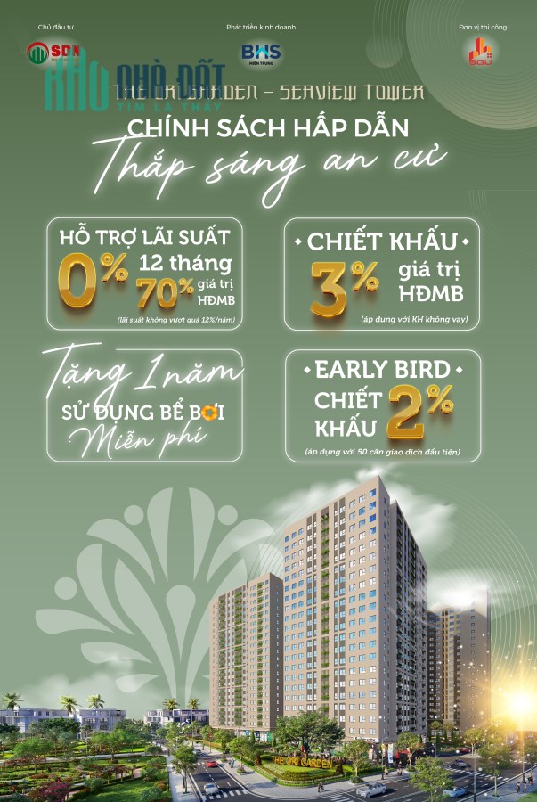 CHÍNH SÁCH HẤP DẪN - THẮP SÁNG AN CƯ NGAY TẠI TP ĐÁNG SỐNG NHẤT VIỆT NAM