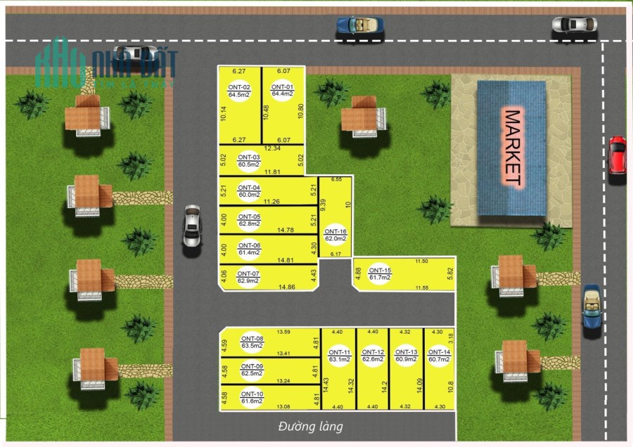 bán sổ đỏ lô đất 76m2 tại TT An Lão Hải Phòng giá rẻ nhất thị trường