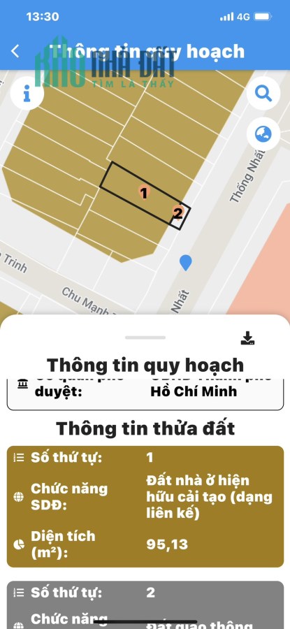 CẦN BÁN GẤP CĂN NHÀ PHỐ ĐƯỜNG THỐNG NHẤT - VỊ TRÍ VÀNG CỦA TP THỦ ĐỨC
