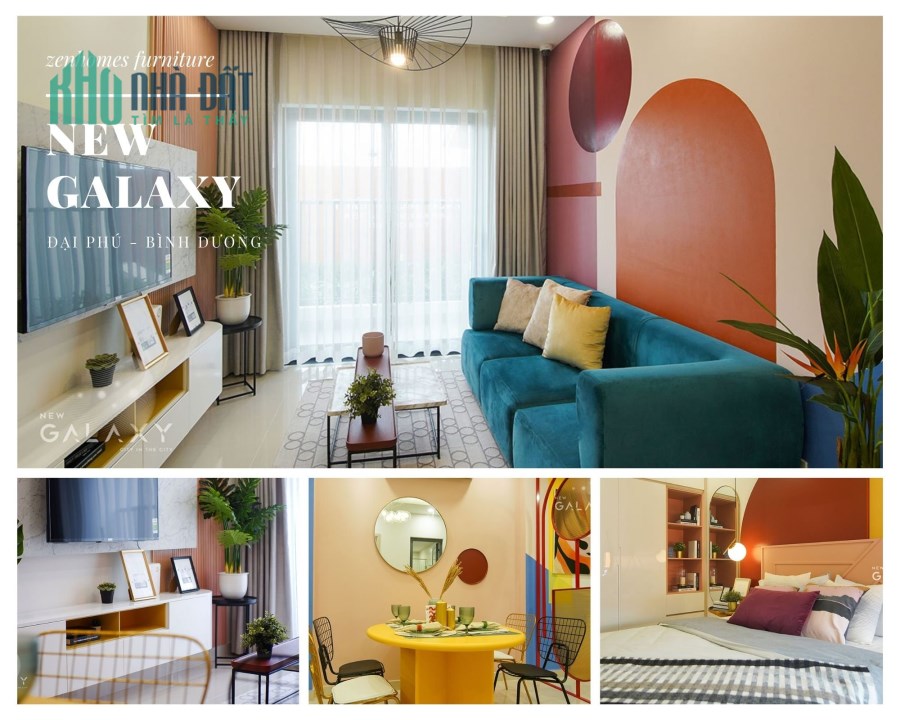 Bán căn hộ New Galaxy, Giá chỉ từ 1,5 - 2,5 tỷ/căn, ngân hàng cho vay 70% - 20 năm