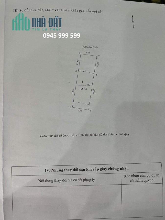 Ban gấp mặt phố Trường Chinh Đống Đamặt tiên 8m kinh doanh 45 tỷ.