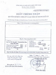 Chính Chủ Cần Bán Nhà Mặt Đường Quang Trung – Thuộc Kp7, Thị Trấn Hóc Môn. Tp. HCM