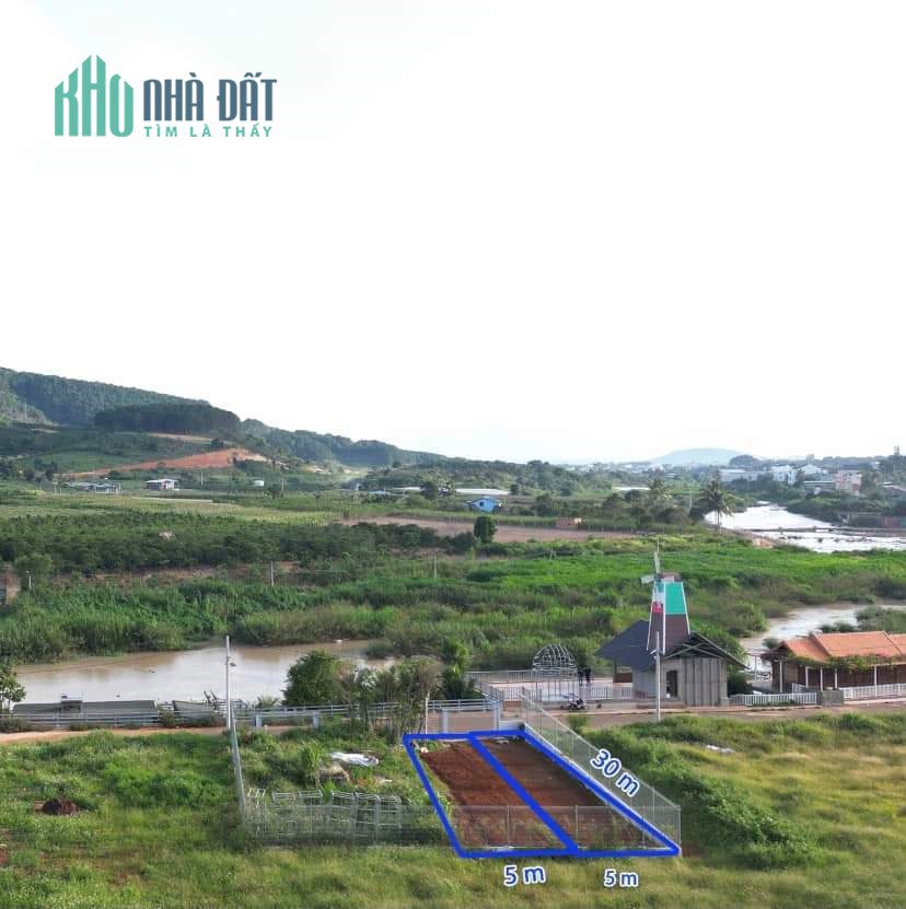 Cần bán lô đất Bồng Lai RiverSide view sông Đa Nhim, cách vòng xoay Liên Khương 1km