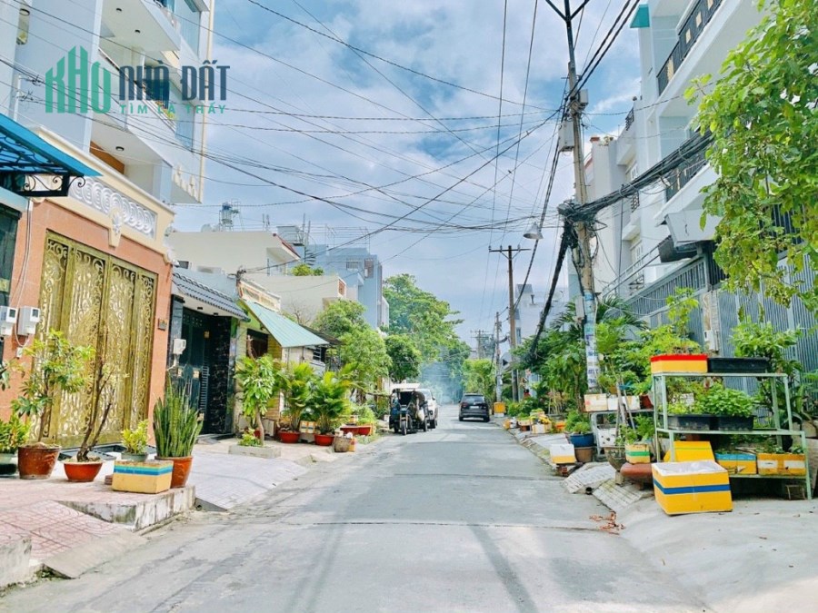 (16 tỷ) Bán cặp mặt tiền hẻm 12m ngay Chợ Hoàng Ngọc Phách, DT 7.9x20m đúc 3 tấm. Đang thuê 35tr/th