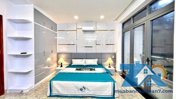 Nhà phố hiện đại đường Huỳnh Tấn Phát, khu Green Riverside đối diện Phú Mỹ Hưng 2, nối liền với