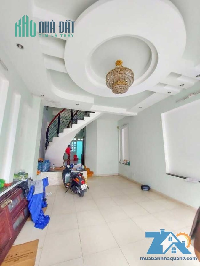 Sở hữu ngay căn nhà mặt tiền, hàng hiếm, Him Lam Quận 7, 90m2, 4 tầng, 5mx18m, 20 tỳ