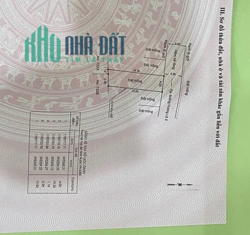 BÁN ĐẤT HẼM XE HƠI THÔNG HƯƠNG LỘ 2 60M2- VUÔNG VỨC CHỈ 5 TỶ
AI MUỐN COI ĐẤT THÌ LIÊN