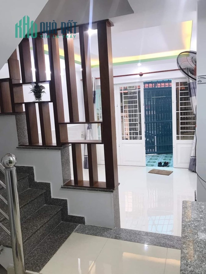 NHÀ MỚI XÂY ĐẸP ĐƯỜNG ĐIỆN BIÊN PHỦ, 2 MẶT TIỀN HẺM XE HƠI, PHƯỜNG 22 BÌNH THẠNH GIÁ CHỈ CÓ 4.7 TỶ.