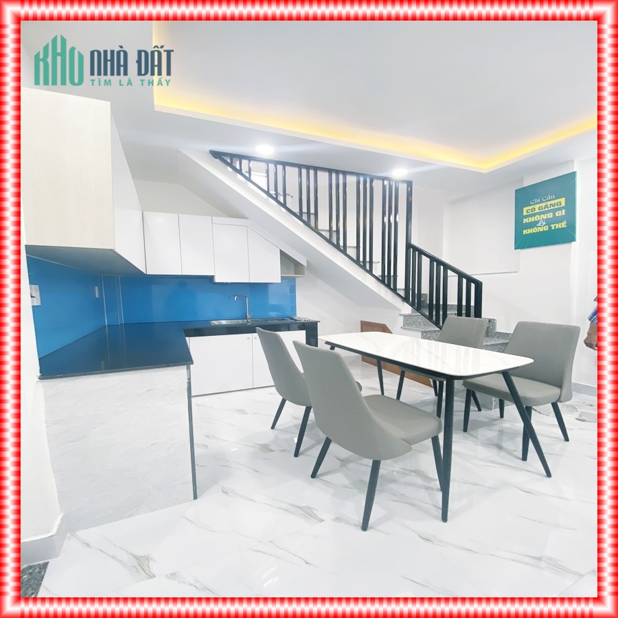 Nhà Bán Bình Thạnh, Phan Văn Trị, 52m2, 2 Tầng BTCT, 3 PN, Chỉ 4 TỶ x