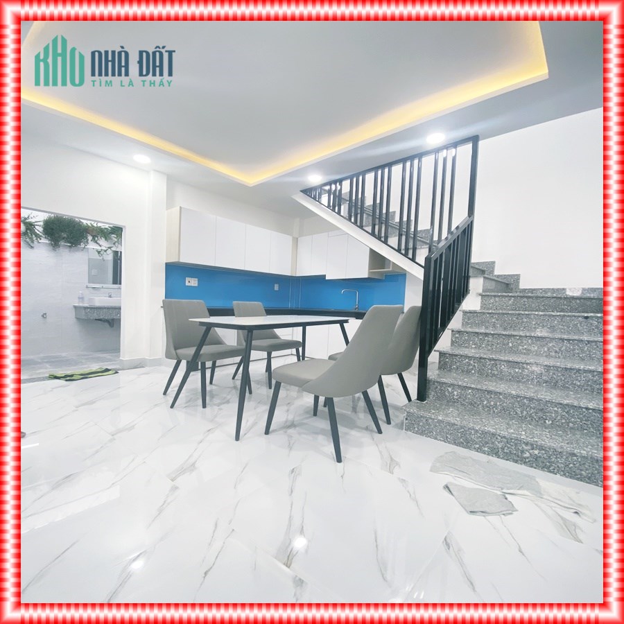 Nhà Bán Bình Thạnh, Phan Văn Trị, 52m2, 2 Tầng BTCT, 3 PN, Chỉ 4 TỶ x