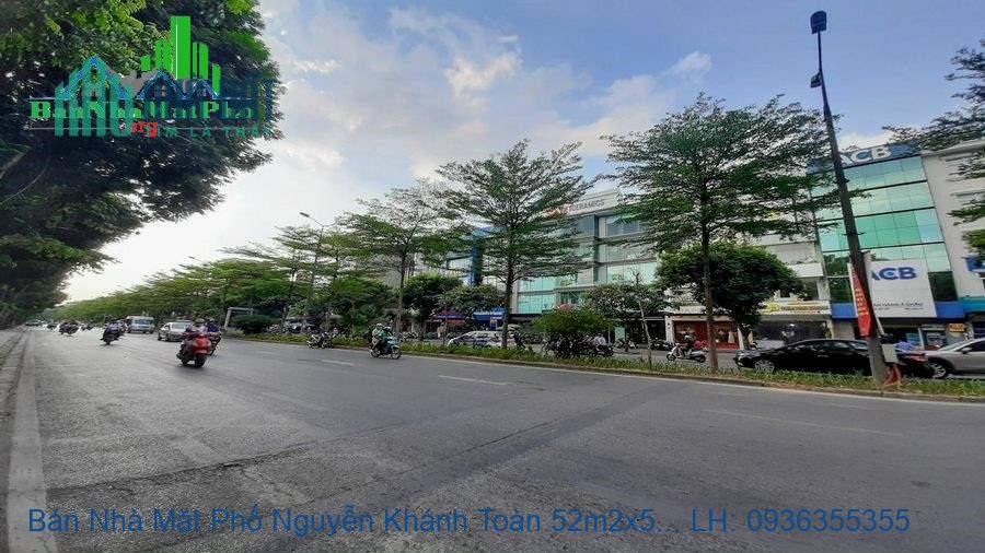 Cần Bán Nhà Mặt Đường, Nguyễn Khánh Toàn, 51m2, 5 Tầng, MT 6m, Giá Đầu Tư, ###