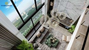 Căn Penthouse diện tích trên 118m2 tại tòa S-Premium Sky Oasis – khách mua tự thiết kế – giá cực
