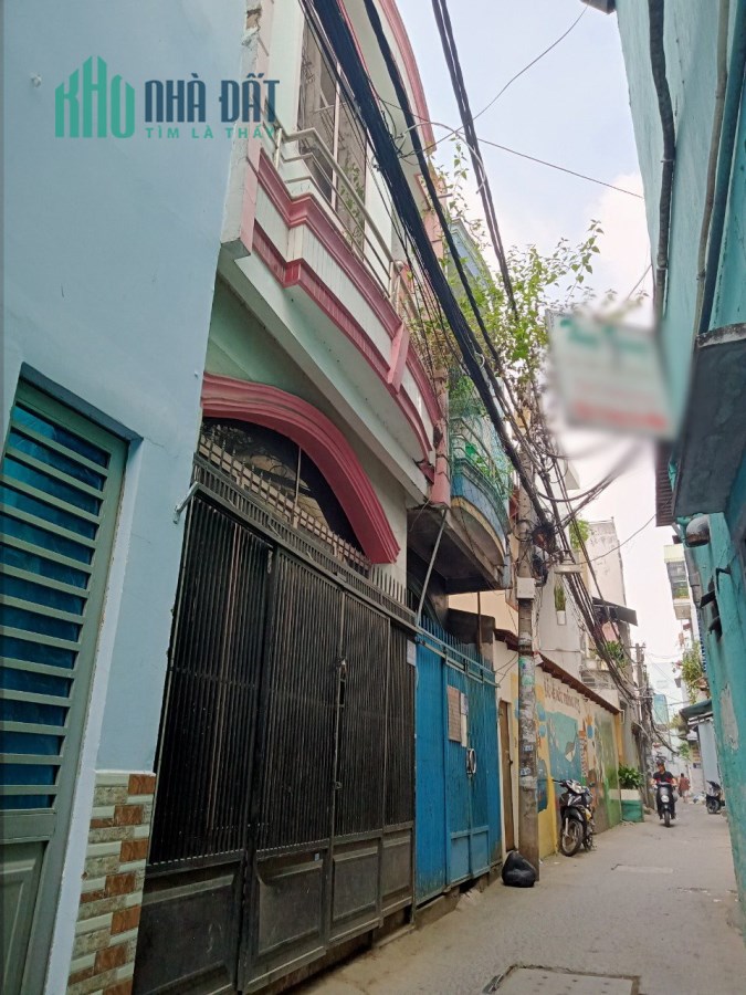 Nhà bán hẻm thông 154 Âu Dương Lân P3Q8 Giá : 3.6 tỷ