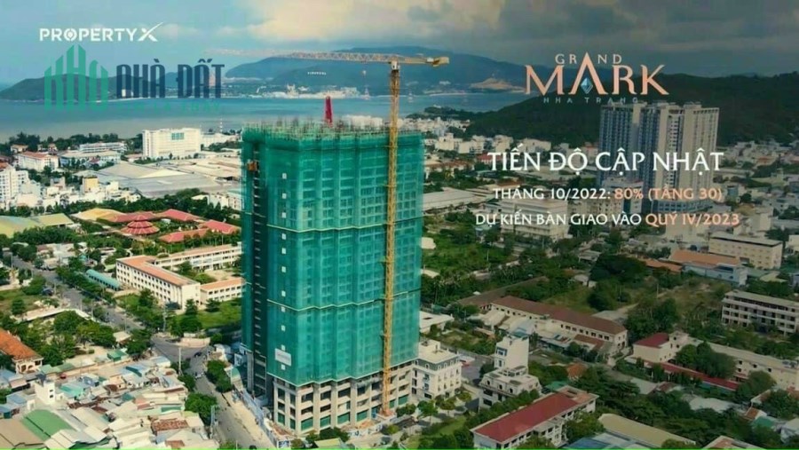 Mở Bán Căn Hộ Biển Grand Mark nha trang, căn hộ cao cấp 5 sao, sở hữu lâu dài, 1.6 tỷ/ căn, quý