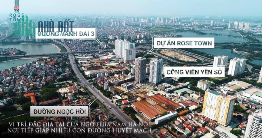 Bán căn 2N 71m2 tại tòa DV01 - tòa đẹp nhất RoseTown – 79 Ngọc Hồi. Giá 2,6x tỷ( x cơ nhỡ )