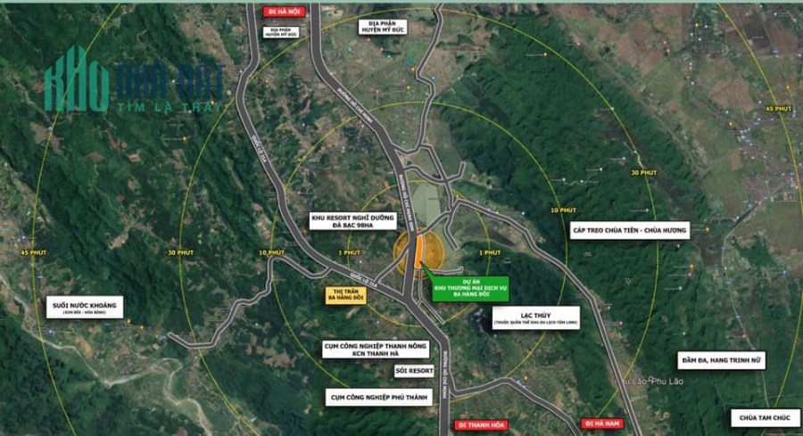 Chính chủ cắt lỗ cần bán mảnh đất 103.7m2 tại dự án Golden Hill - TT Ba Hàng Đồi - Lạc Thủy - Hòa