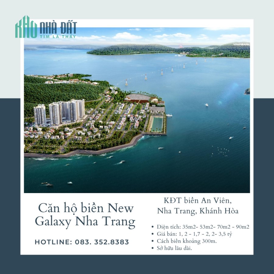 Nhận ngay quà tặng lên đến 400 triệu đồng  khi mua căn hộ biển sở hữu lâu dài New Galaxy Nha Trang.