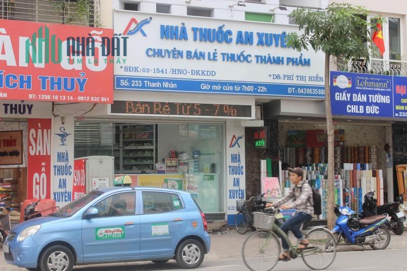 bán nhà mặt phố Thanh Nhàn, HBT, DTSD: 88m, MT4m .Chủ cần tiền bán gấp