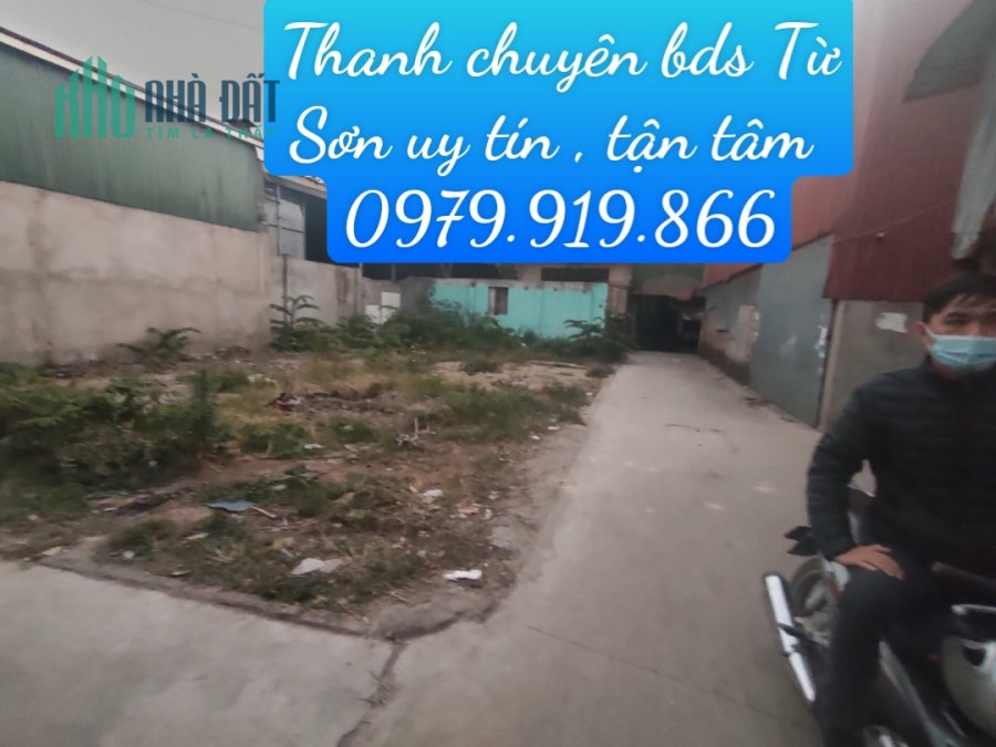 THÀNH PHỐ TỪ SƠN PHƯỜNG HƯƠNG MẠC  DIỆN TÍCH 100 M LÔ GÓC Ô TÔ CẤT TRONG NHÀ GIÁ CHỈ 1 TỶ