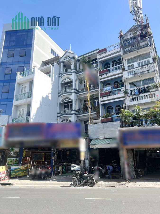 Nhà 6 tầng mặt tiền đường Trần Phú P9Q5  Giá : 58 Tỷ TL