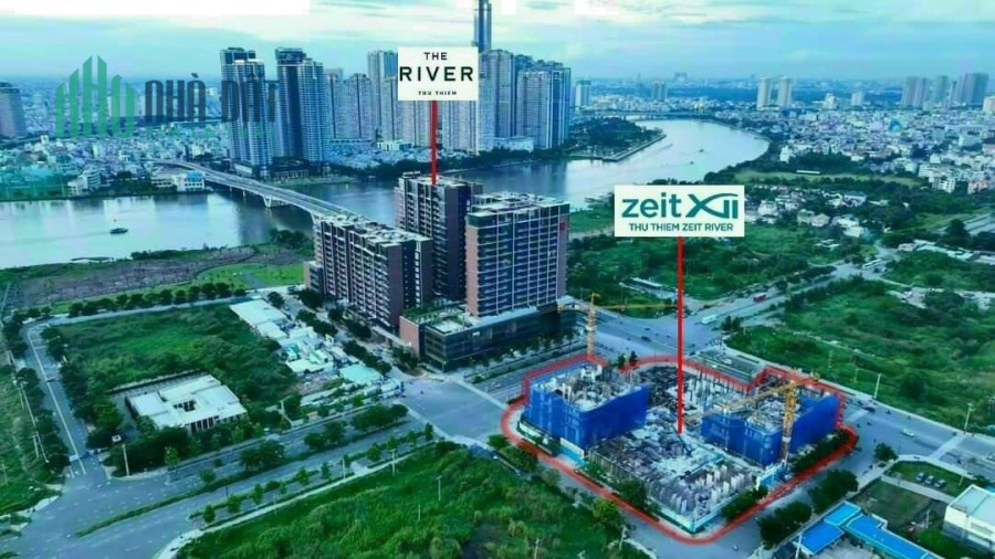Cập nhật Thi công Zeit River - Thu Thiem