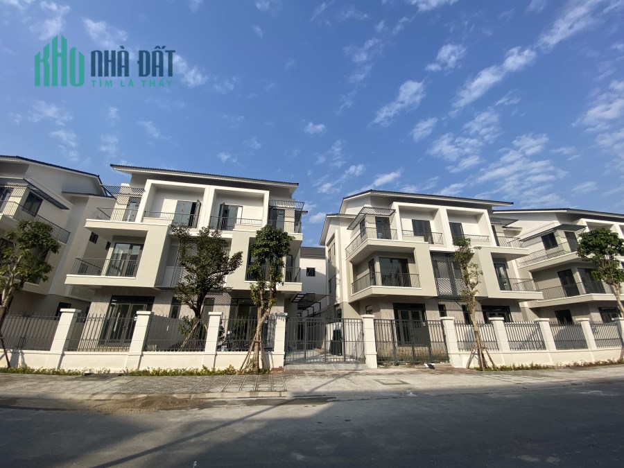 Biệt thự song lập 200m2x3T căn GÓC 3 mặt tiền tại Centa Riverside Từ Sơn giá chỉ 54tr/m2