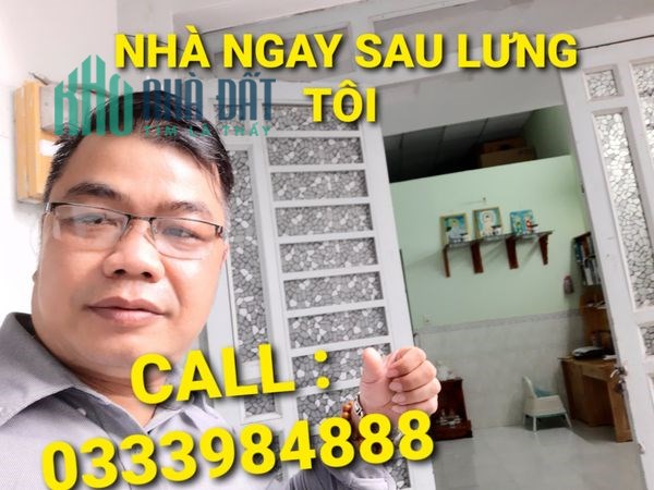 Hẻm 350 Nhà mặt tiền 61m2 có 4,95 tỷ Nguyễn Văn Lượng Phường 16 Gò Vấp