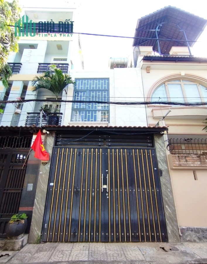 (7.6 tỷ) Bán nhà hẻm 8m thông đường Phan Đình Phùng, DT 64m2 đủ lộ giới. Ngay Vườn Lài