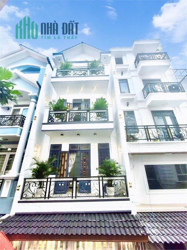 Nhà đẹp Quang Trung, Gò Vấp – HXH, 60m2, 4 tầng, tặng nội thất, 7.45 tỷ.