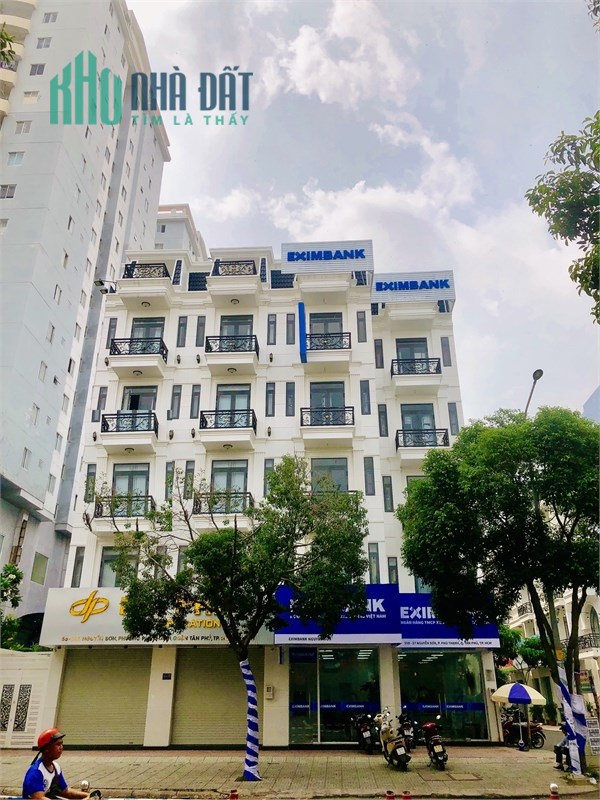 Bán tòa nhà mặt tiền kinh doanh đường Nguyễn Sơn,DT:8x23m đúc 5 lầu giá 57 tỷ