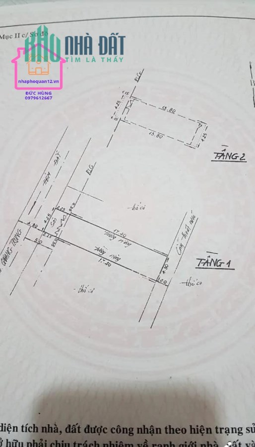 Bán nhà giá rẻ, Tân Sơn Phường 12 Gò Vấp, Diện tích 4.3x20, Đang giảm giá mạnh