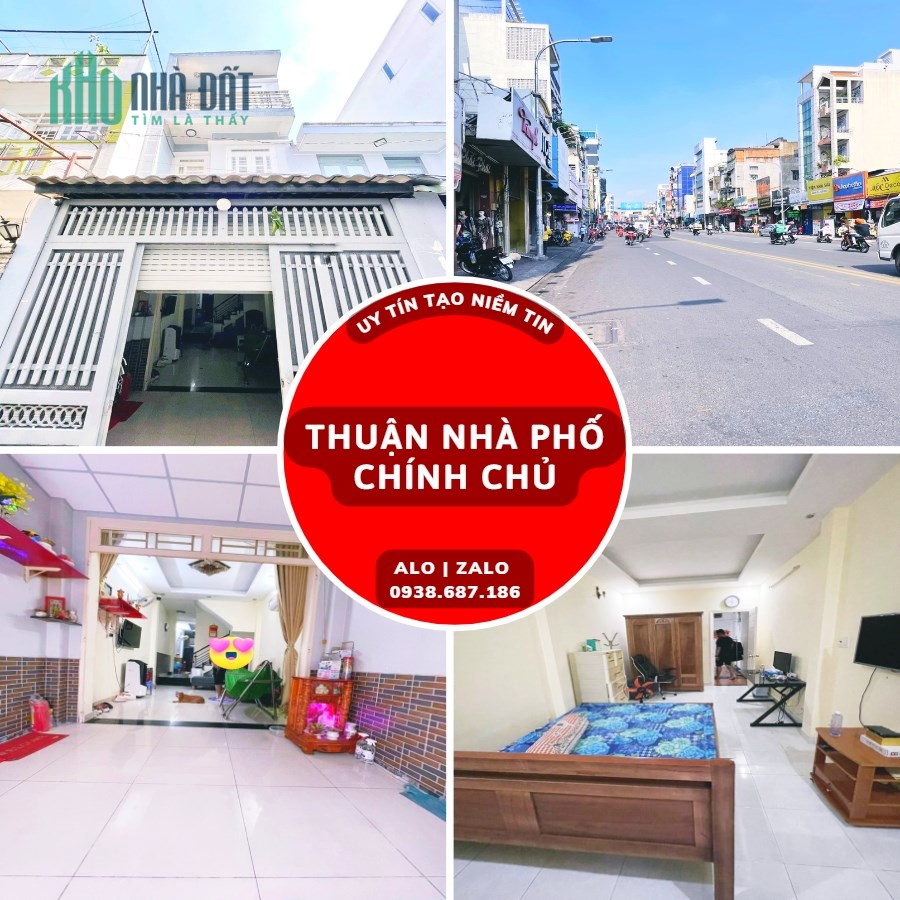 Nhà Bán Phú Nhuận, Phan Đình Phùng, 56M2, Chỉ 5 TỶ 1, 3 Tầng BTCT 4 PN