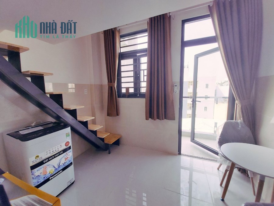 Cho thuê căn hộ mini duplex full nội thất cửa sổ Q7