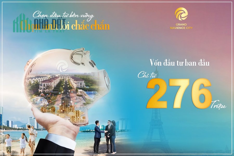 Đất nền Hoài Nhơn - Bình Định, GRAND NAVIENCE CITY