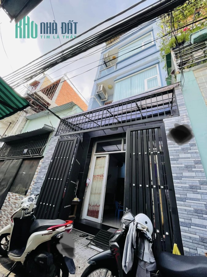 Tây Thạnh Tân Phú, 4 Tần BTCT, Hẻm To Thông Thoáng, Nhỉnh 4 tỶ