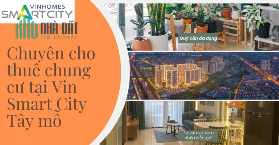 Cho thuê 200 căn hộ tại Vinhomes Smart City quỹ căn Hàn Quốc nhà mới nội thất cơ bản đến full