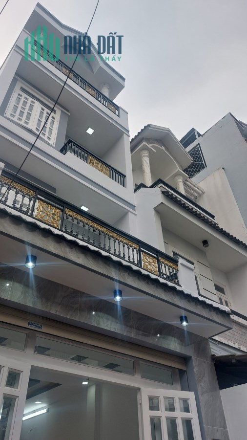 NHÀ 5 TẦNG - HẺM NHỰA 6M - GIÁP TÂN PHÚ, QUẬN 6 - NHÀ MỚI DỌN VÀO Ở NGAY CHỈ 6.2 TỶ